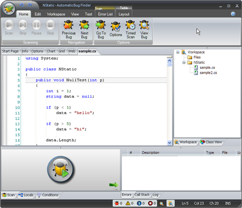 NStatic Status