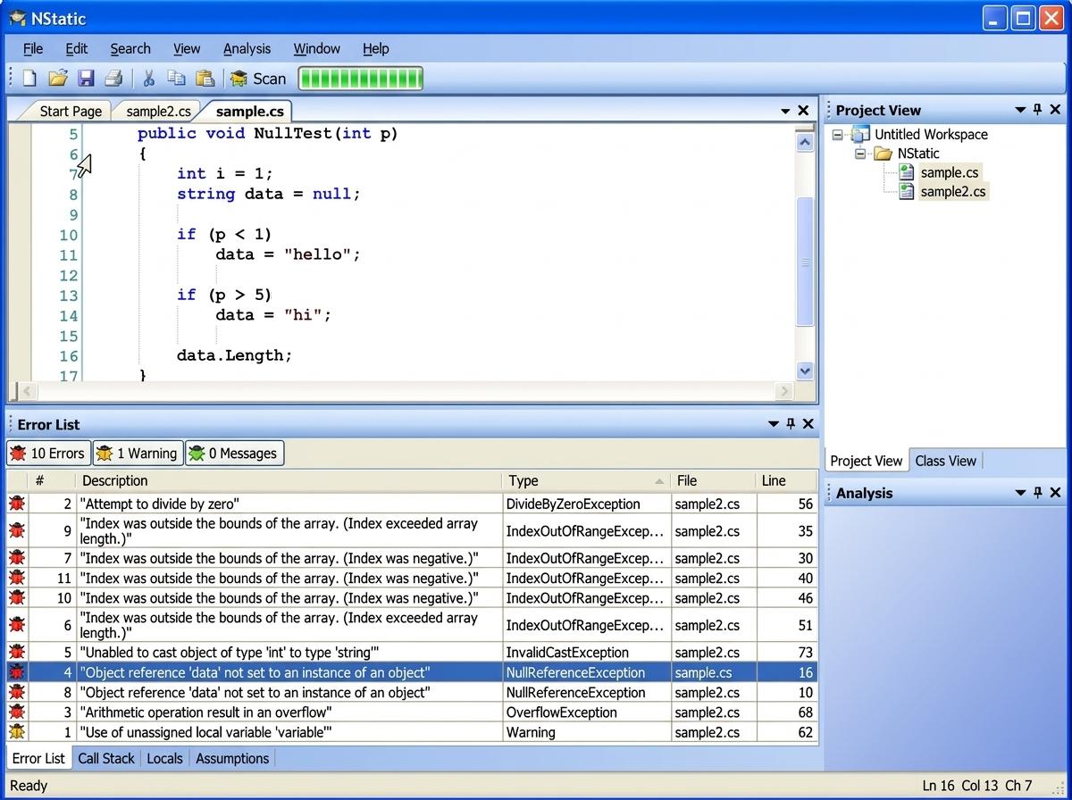 NStatic Walkthrough